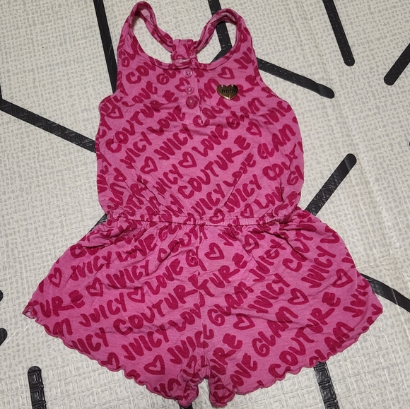 Juicy Couture Other - Juicy Couture Pink Kids Romper